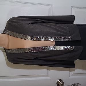 Unworn Pretty Good sequinned Grey Cardigan
